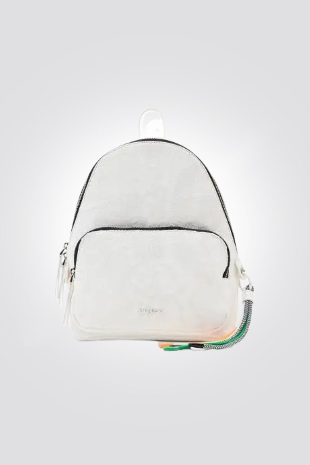 DESIGUAL - תיק גב אופנתי בצבע לבן - MASHBIR//365