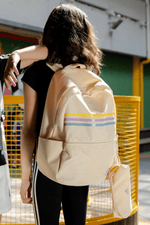 ADIDAS - תיק גב CLASSIC 3S PC בצבע בז' - MASHBIR//365