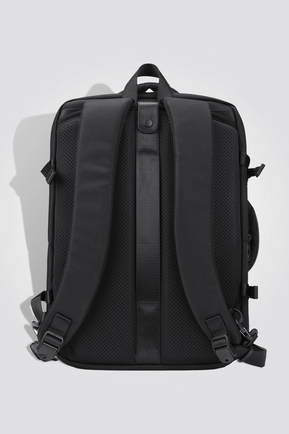 KENNETH COLE - תיק גב לגבר בשילוב עור בצבע שחור - MASHBIR//365