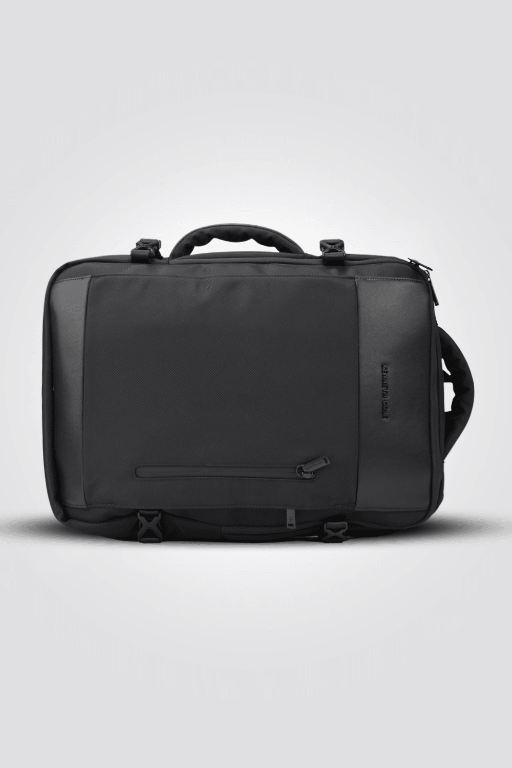 KENNETH COLE - תיק גב לגבר בשילוב עור בצבע שחור - MASHBIR//365