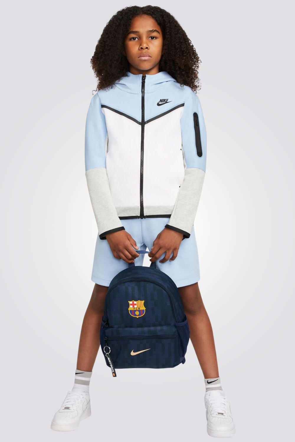 NIKE - תיק גב לנוער 11 ליטר FC Barcelona JDI בצבע כחול - MASHBIR//365