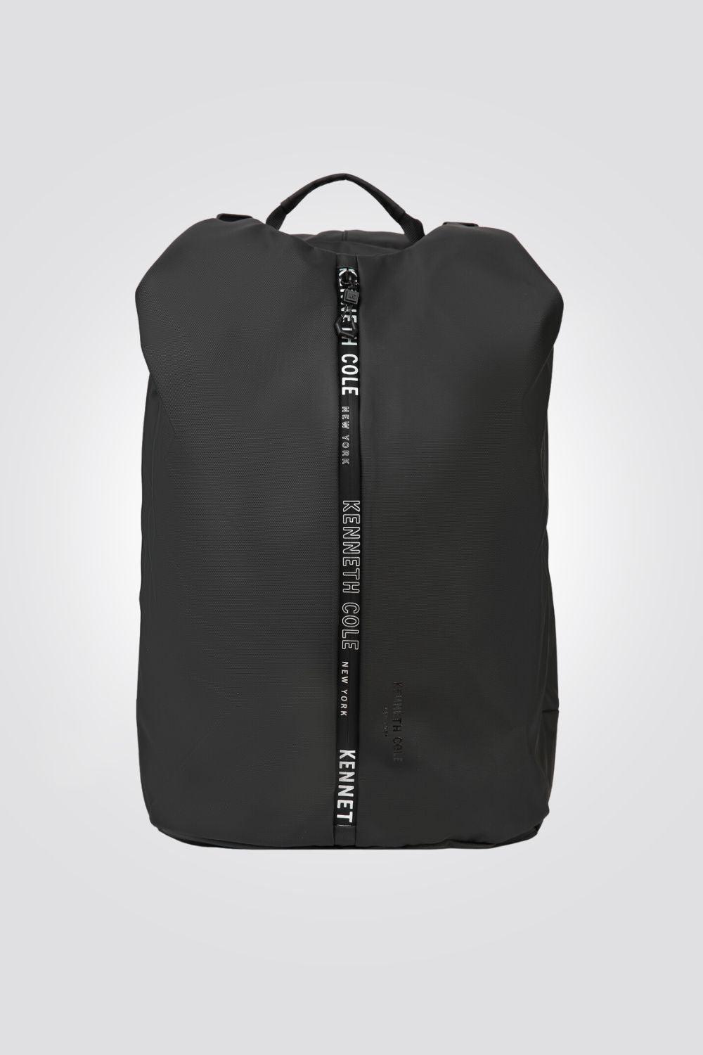 KENNETH COLE - תיק גב סגירה מרובעת שחור - MASHBIR//365