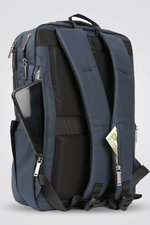 KENNETH COLE - תיק גב סגירה מרובעת כחול נייבי - MASHBIR//365