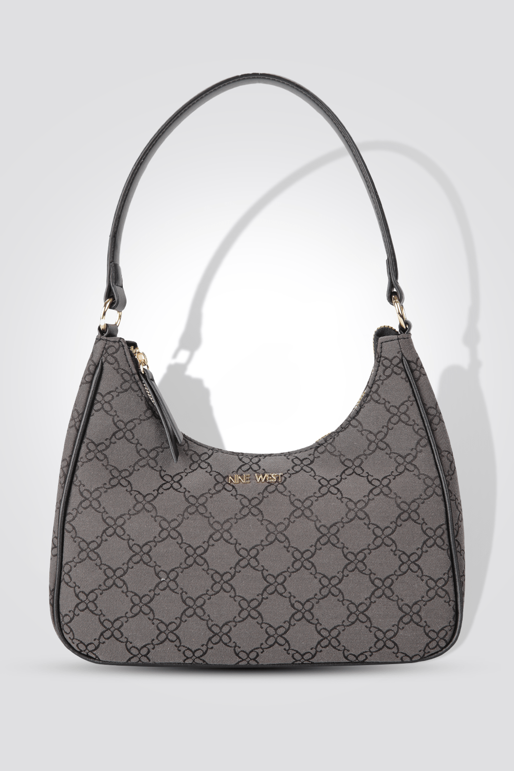 NINE WEST - תיק יד מעוטר בצבע חום - MASHBIR//365