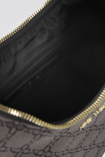 NINE WEST - תיק יד מעוטר בצבע חום - MASHBIR//365