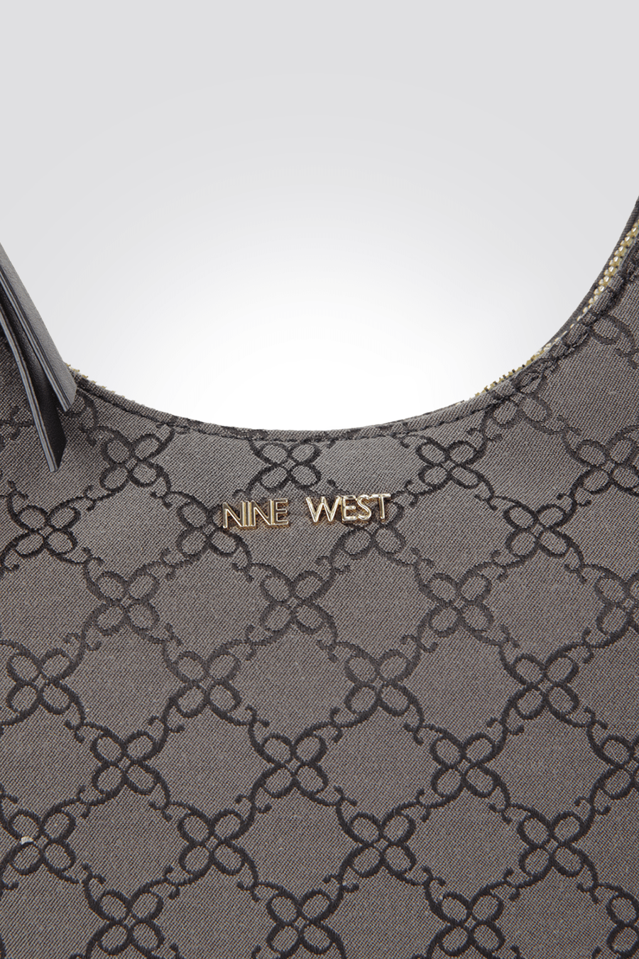 NINE WEST - תיק יד מעוטר בצבע חום - MASHBIR//365