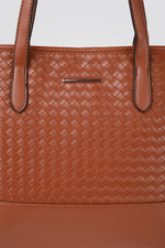 Private Collection - תיק נשיאה בצבע חום - MASHBIR//365