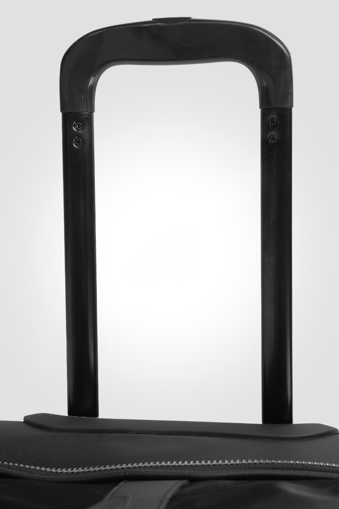 CAVALLI - תיק נסיעה 22L ROLLING DUFFLE בצבע שחור וכסוף - MASHBIR//365