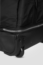 CAVALLI - תיק נסיעה 22L ROLLING DUFFLE בצבע שחור וכסוף - MASHBIR//365