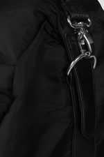 CAVALLI - תיק נסיעה 22L ROLLING DUFFLE בצבע שחור וכסוף - MASHBIR//365