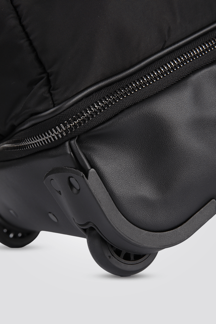 CAVALLI - תיק נסיעות 22'' CASUAL ROLLING DUFFLE בצבע שחור - MASHBIR//365