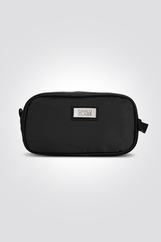 CAVALLI - תיק רחצה בצבע שחור - MASHBIR//365