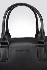 KENNETH COLE - תיק עסקים מעור בצבע שחור - MASHBIR//365