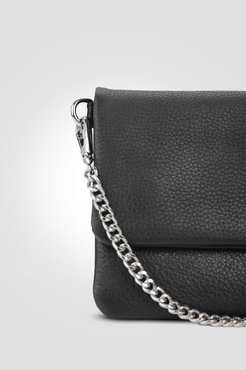 KENNETH COLE - תיק עור קרוס בצבע שחור - MASHBIR//365