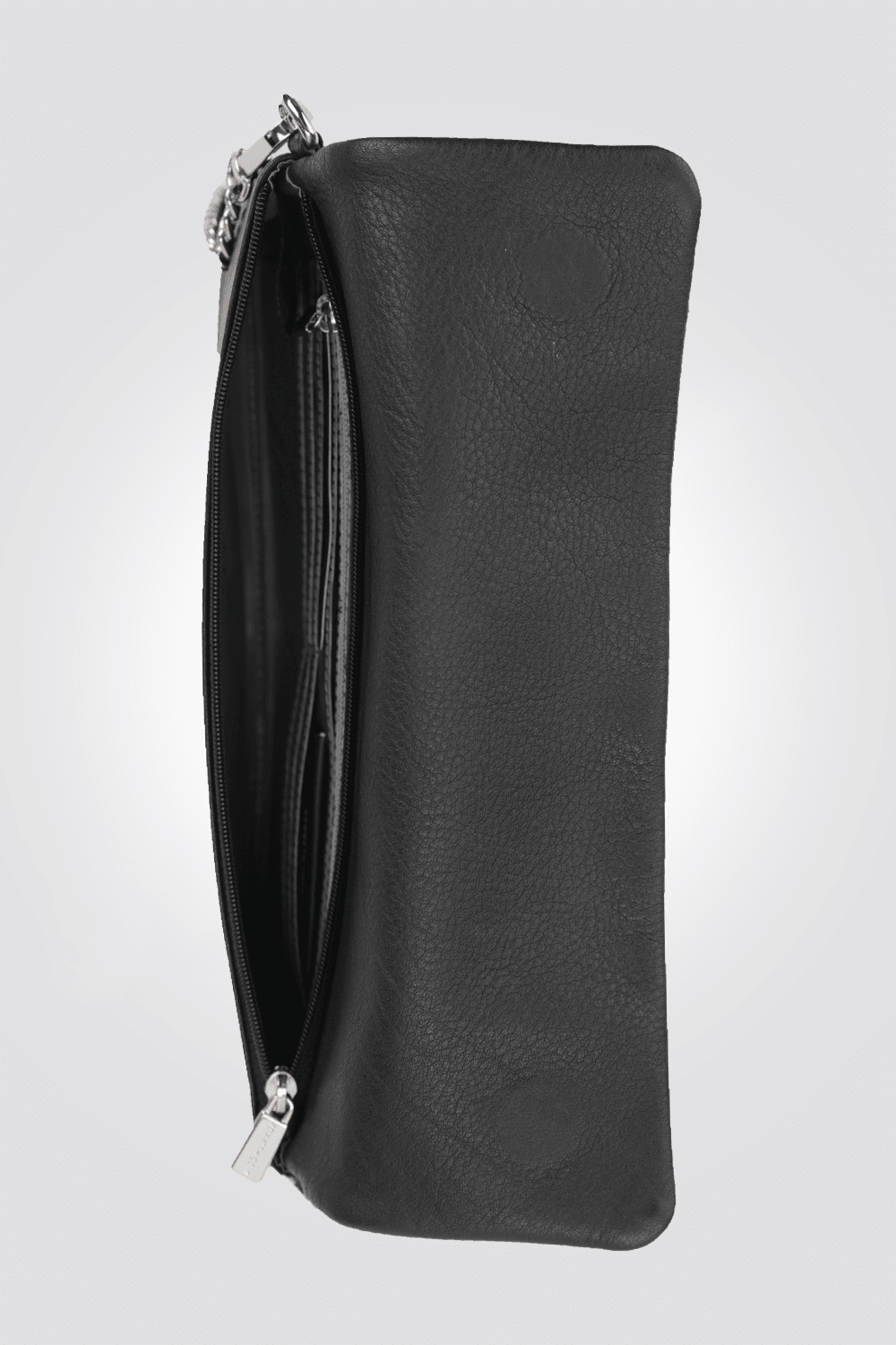 KENNETH COLE - תיק עור קרוס בצבע שחור - MASHBIR//365