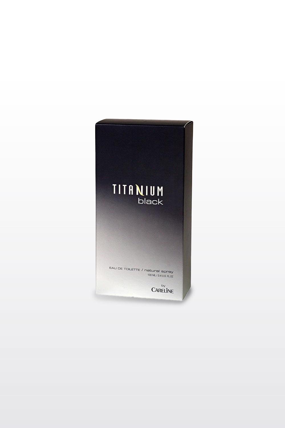 CARELINE - TITANIUM black EDT בושם לגבר 100 מ"ל - MASHBIR//365