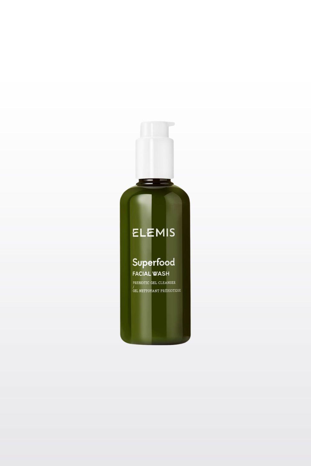 ELEMIS - תרחיץ פנים 200 מ"ל SUPERFOOD FACIAL WASH PREBIOTIC GEL CLEANSER - MASHBIR//365