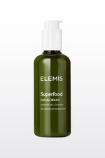 ELEMIS - תרחיץ פנים 200 מ"ל SUPERFOOD FACIAL WASH PREBIOTIC GEL CLEANSER - MASHBIR//365