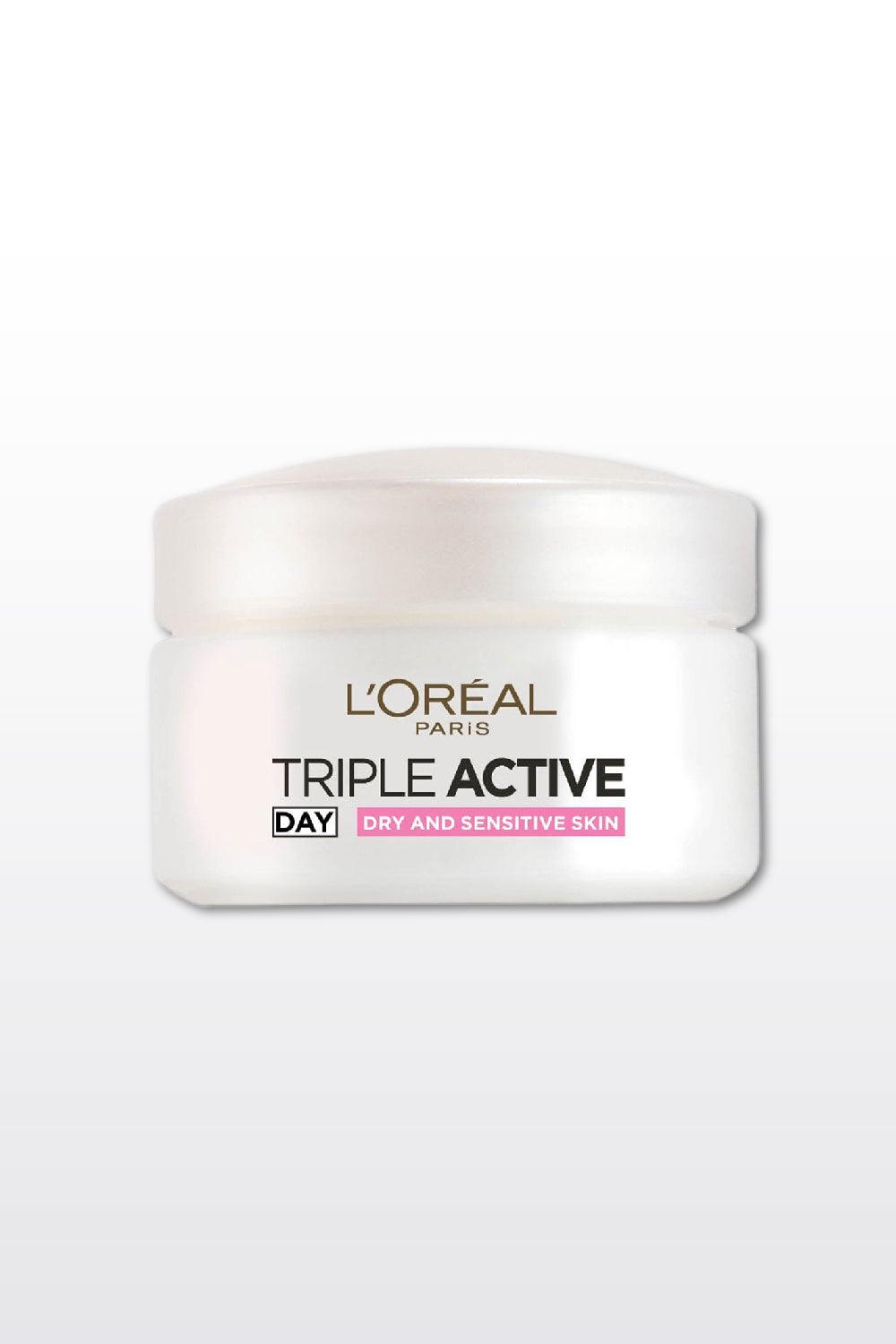 L'Oreal Paris - TRIPLE ACTIVE קרם יום לעור יבש 50 מ"ל - MASHBIR//365