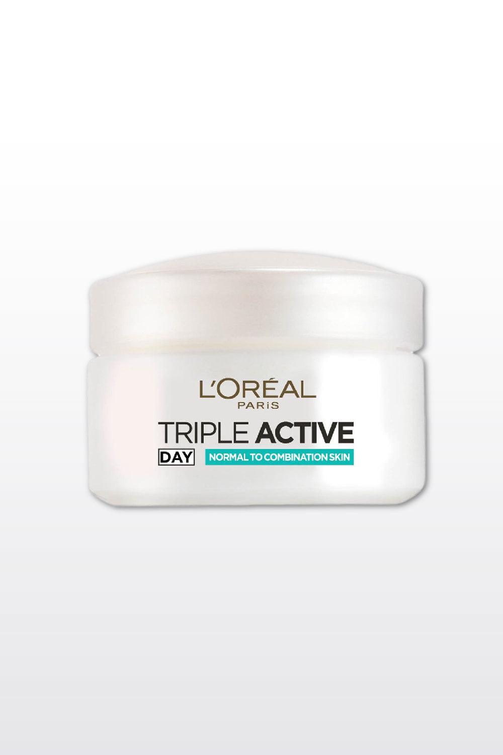L'Oreal Paris - TRIPLE ACTIVE קרם יום לעור רגיל ומעורב - MASHBIR//365