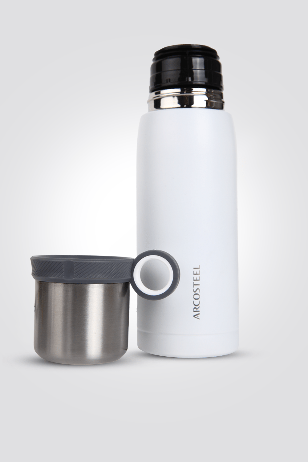 ARCOSTEEL - תרמוס 450 מ"ל צבע לבן - MASHBIR//365