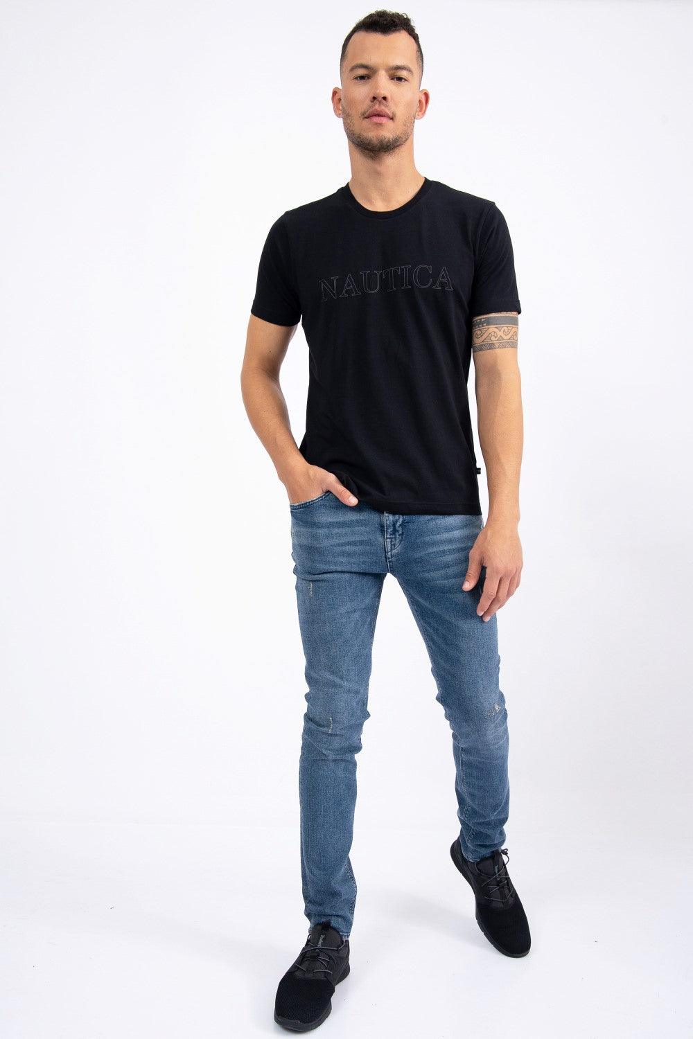 NAUTICA - TRUE BLACK טישירט - MASHBIR//365