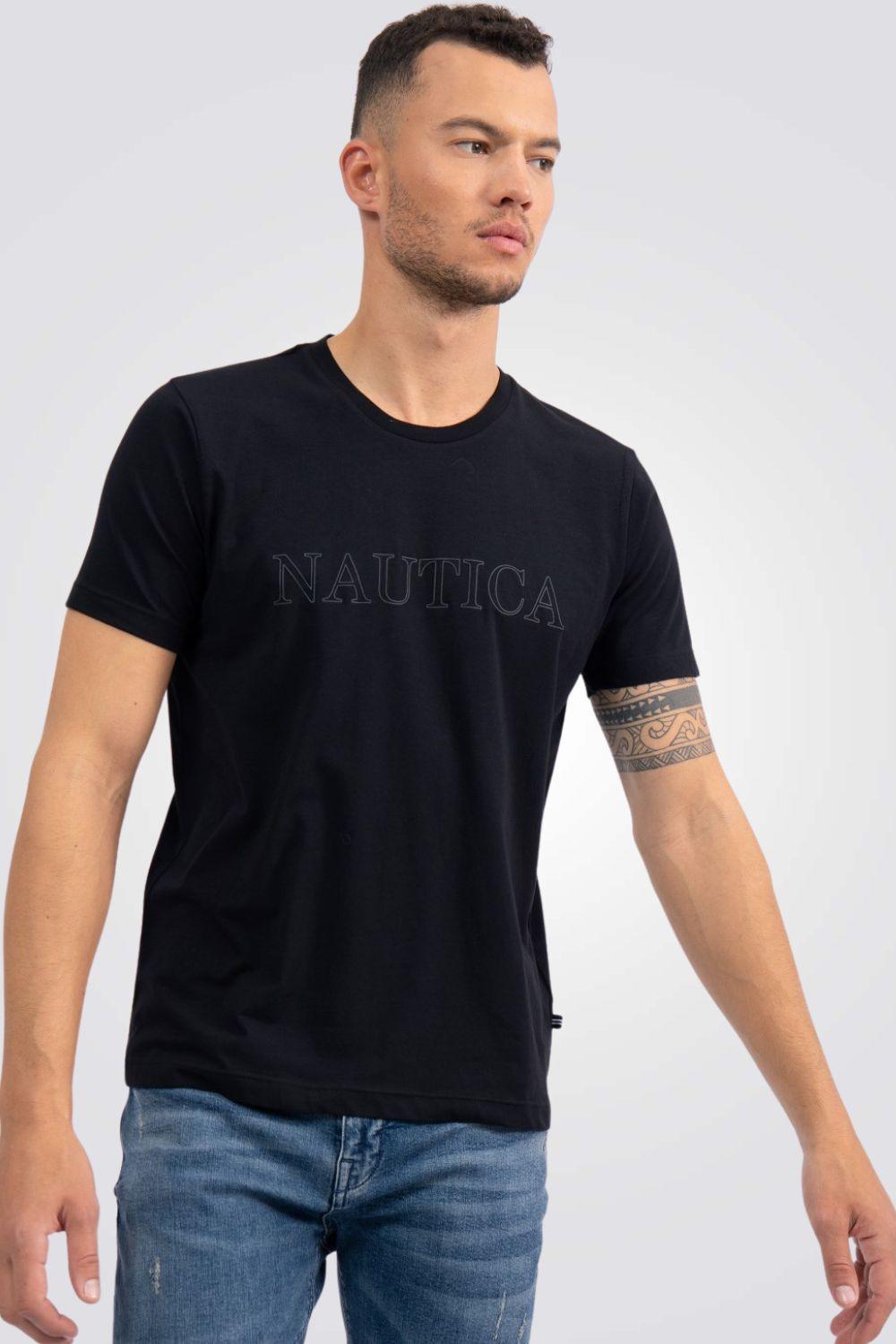 NAUTICA - TRUE BLACK טישירט - MASHBIR//365