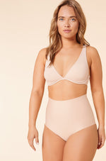 ETAM - תחתון מחטב עם מותן גבוהה CONTROL BY ETAM בצבע גוף - MASHBIR//365