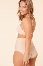 ETAM - תחתון מחטב עם מותן גבוהה CONTROL BY ETAM בצבע גוף - MASHBIR//365