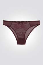 BONITA DE MAS - תחתון מיני לנשים בצבע בורדו - MASHBIR//365