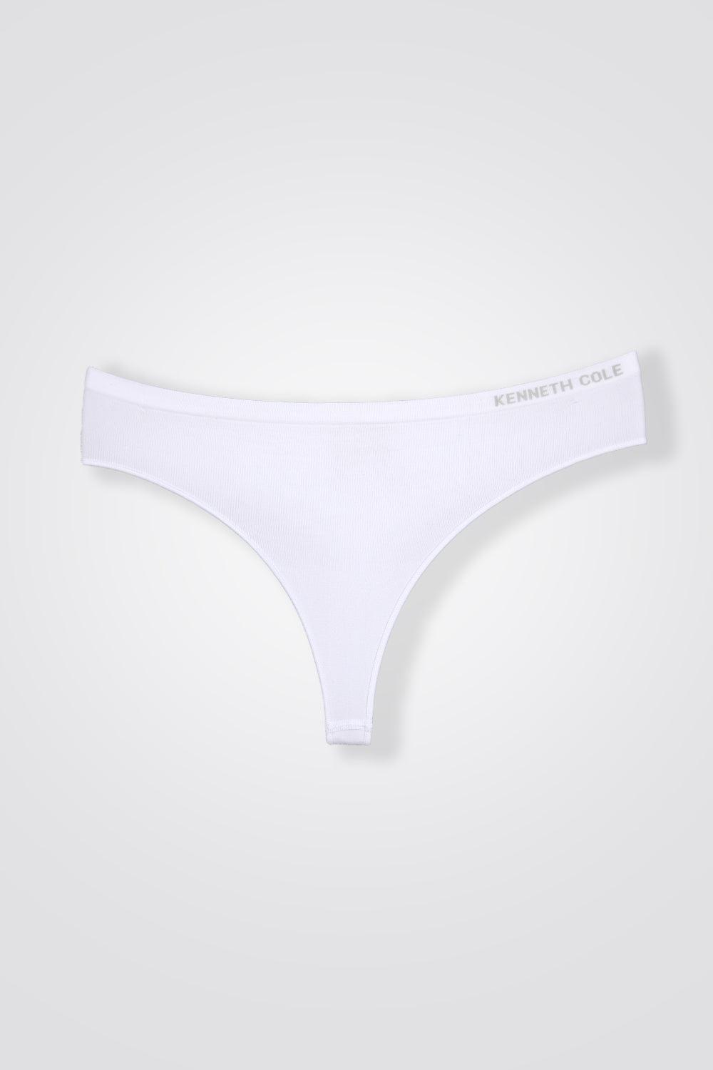 KENNETH COLE - תחתון סימלס חוטיני לבן - MASHBIR//365
