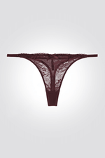 BONITA DE MAS - תחתון חוטיני לנשים בצבע בורדו - MASHBIR//365