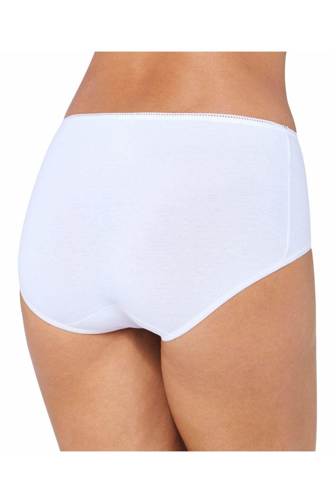 SLOGGI - תחתוני 24/7 COTTON MIDI צבע לבן - MASHBIR//365