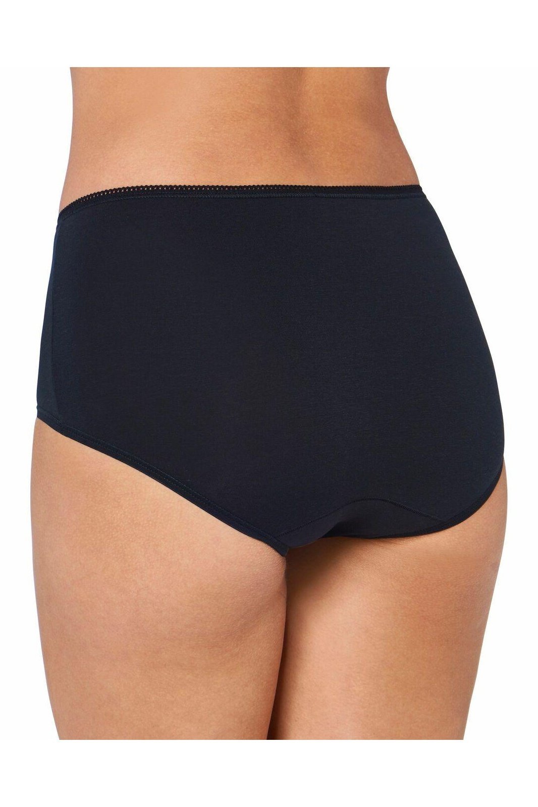 SLOGGI - תחתוני 24/7 COTTON MIDI שחורים - MASHBIR//365