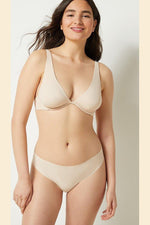 ETAM - תחתוני ביקיני מיקרופייבר PURE FIT צבע גוף - MASHBIR//365