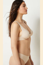 ETAM - תחתוני ביקיני מיקרופייבר PURE FIT צבע גוף - MASHBIR//365