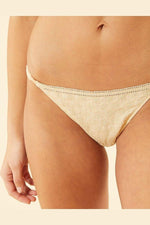 ETAM - תחתוני ביקיני רקומים BENNY צהוב בהיר - MASHBIR//365