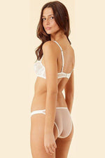 ETAM - תחתוני ביקיני טול משולב רקמה JANE - MASHBIR//365