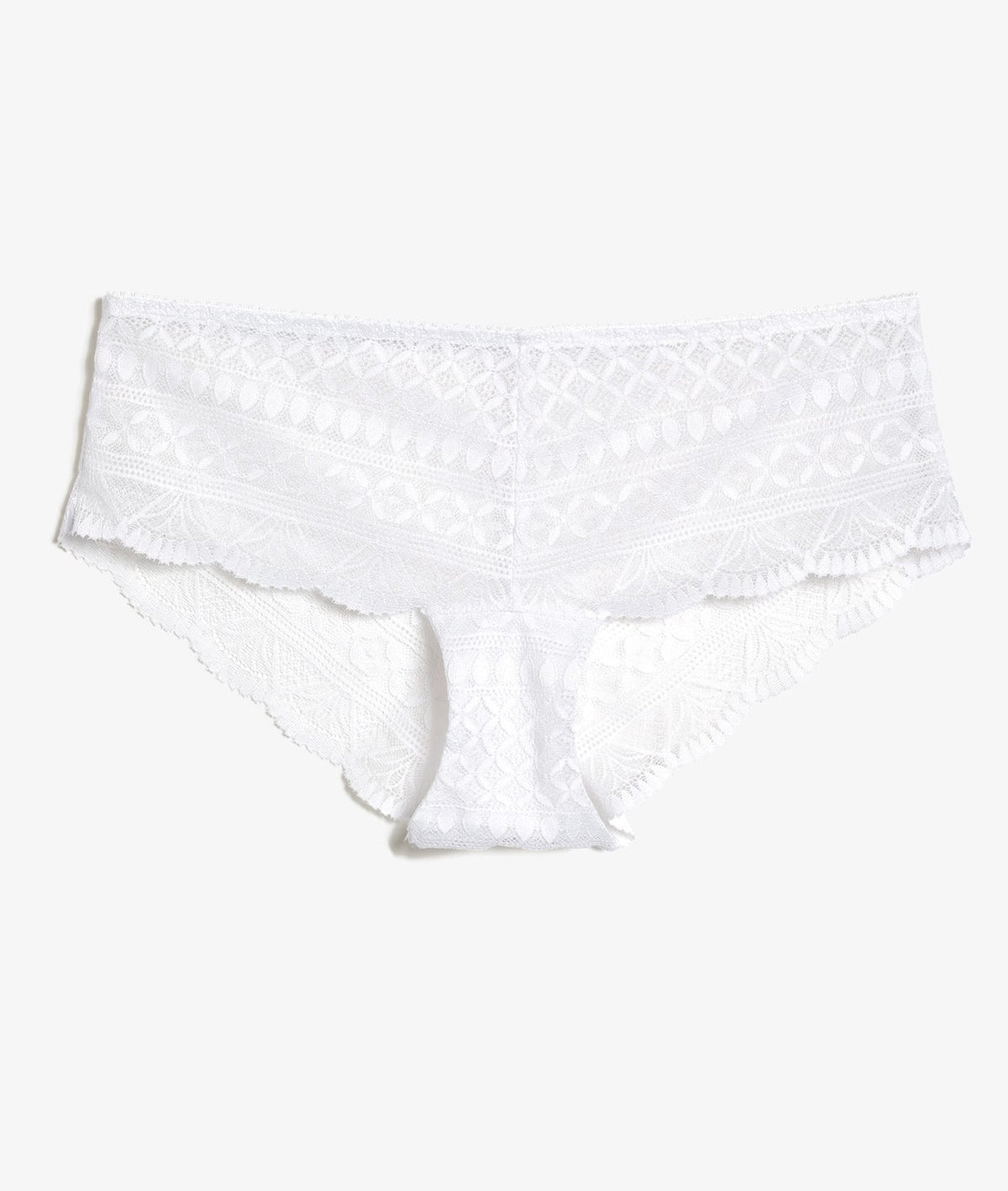 ETAM - תחתוני בוקסרון תחרה IDOLE בצבע לבן - MASHBIR//365