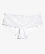 ETAM - תחתוני בוקסרון תחרה IDOLE בצבע לבן - MASHBIR//365