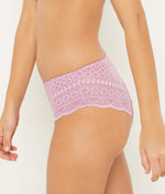 ETAM - תחתוני בוקסרון תחרה IDOLE בצבע סגול - MASHBIR//365