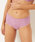 ETAM - תחתוני בוקסרון תחרה IDOLE בצבע סגול - MASHBIR//365