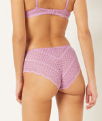 ETAM - תחתוני בוקסרון תחרה IDOLE בצבע סגול - MASHBIR//365