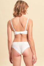 ETAM - תחתוני היפסטר תחרה CHERIE CHERIE בצבע לבן - MASHBIR//365