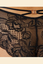 ETAM - תחתוני היפסטר תחרה ENVOUTANTE שחורים - MASHBIR//365