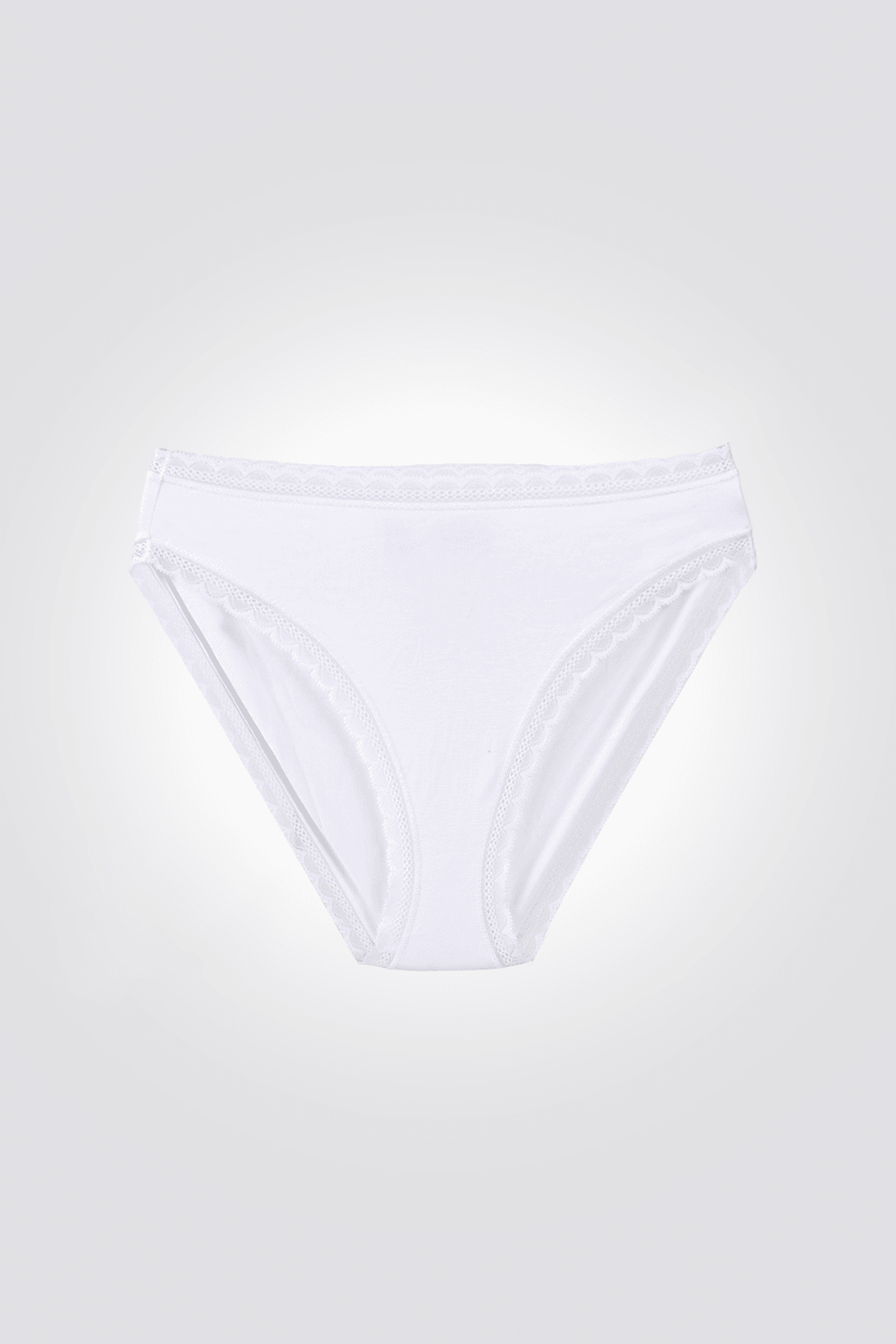 DELTA - תחתוני היי לג מודל BASIC בצבע לבן - MASHBIR//365