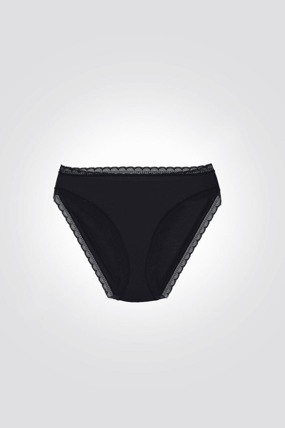 DELTA - תחתוני היי לג מודל BASIC בצבע שחור - MASHBIR//365