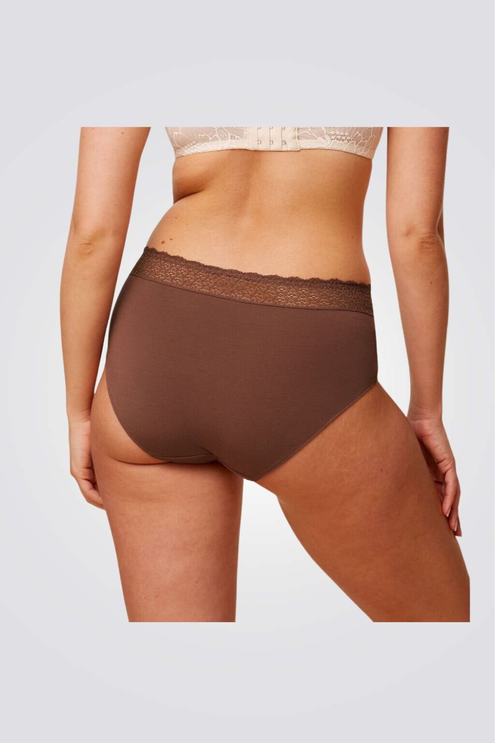 TRIUMPH - תחתוני מידי Feel of Modal Midi בצבע חום - MASHBIR//365