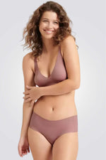 SLOGGI - תחתוני מידי ללא תפר צבע חום - MASHBIR//365