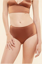 ETAM - תחתוני מידי סאטן PERFECT GLOW נחושת - MASHBIR//365